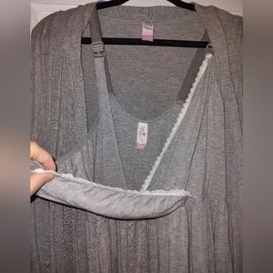 Nursing/maternity nightgown and robe from Walmart 2xl/3xl